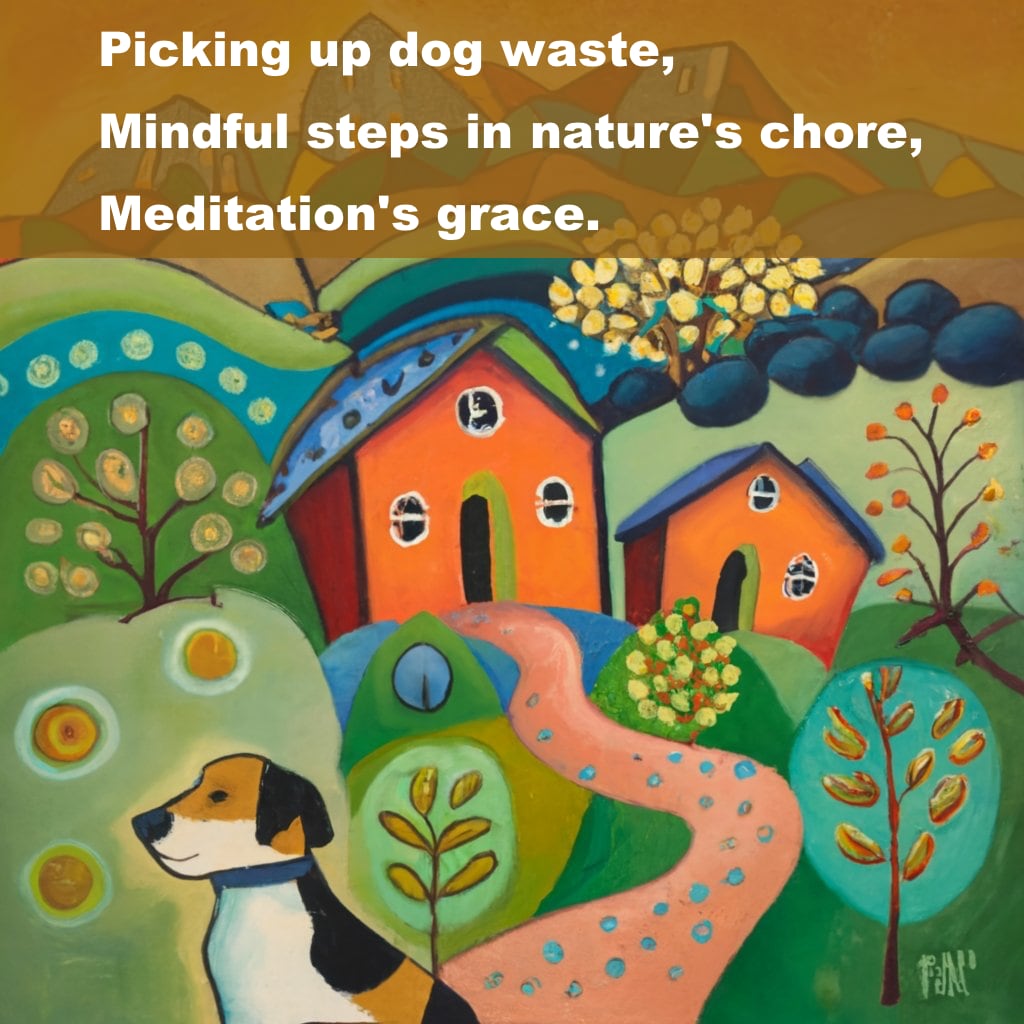 Dog Waste Meditation Haiku