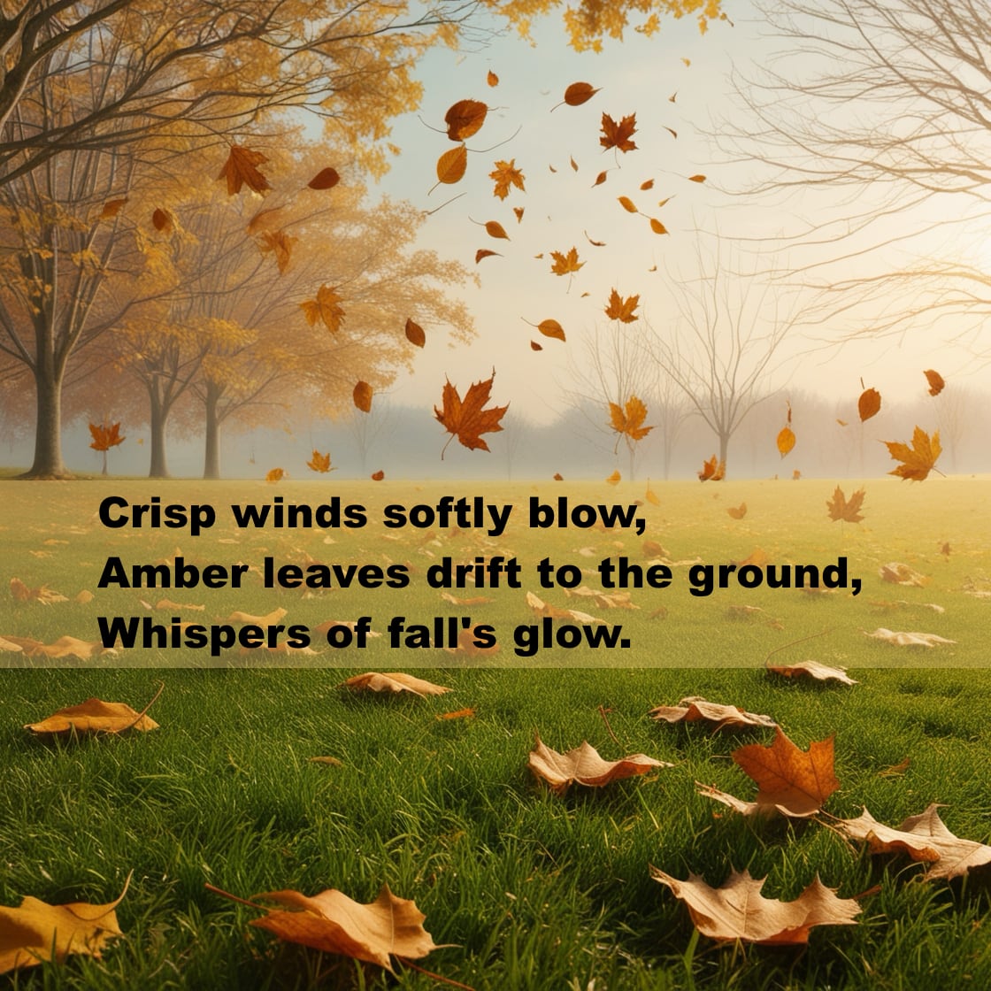 Crisp Fall Winds Haiku